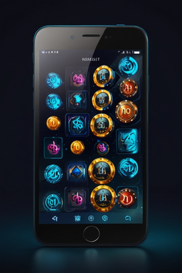 Telemóvel com a app Fridayroll